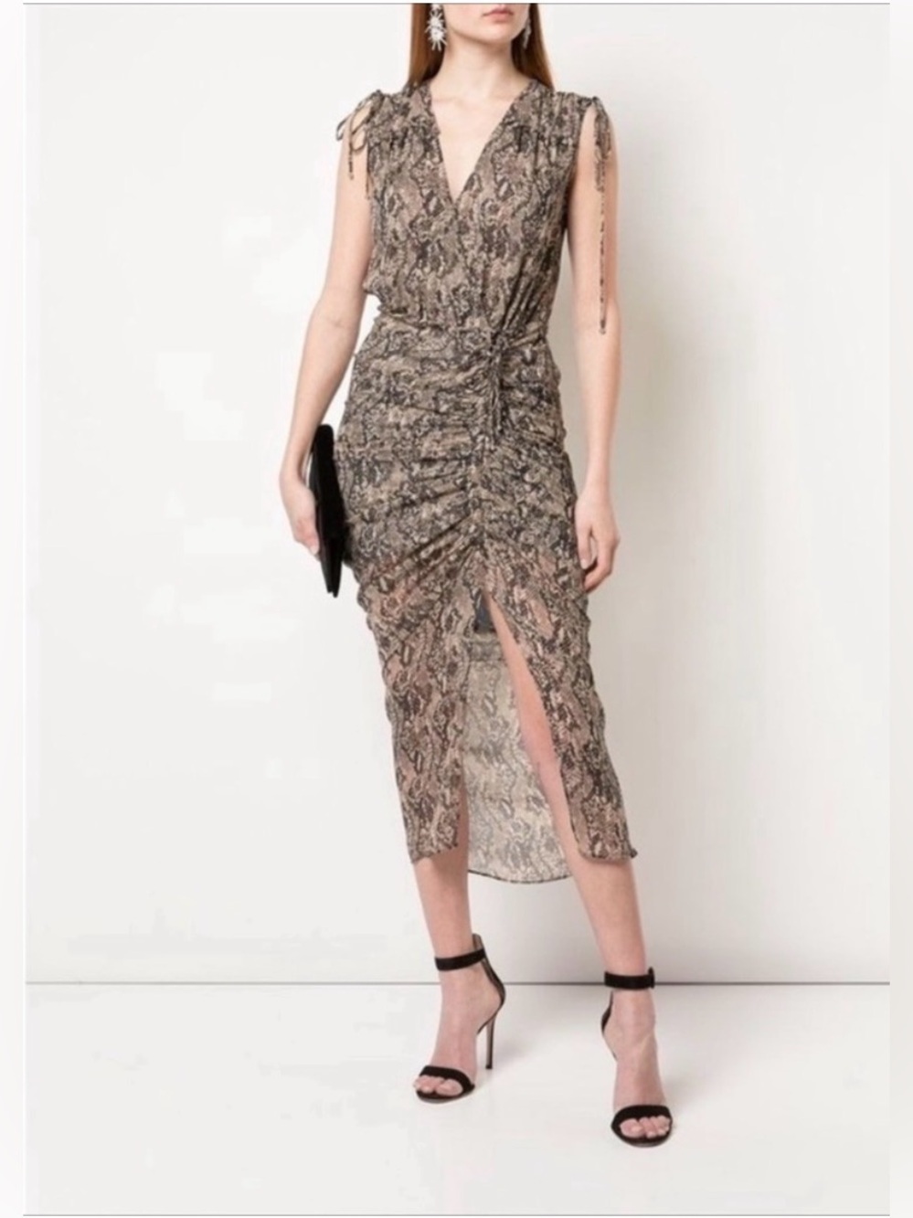 NWT Veronica beard teagan silk dress Sz 4